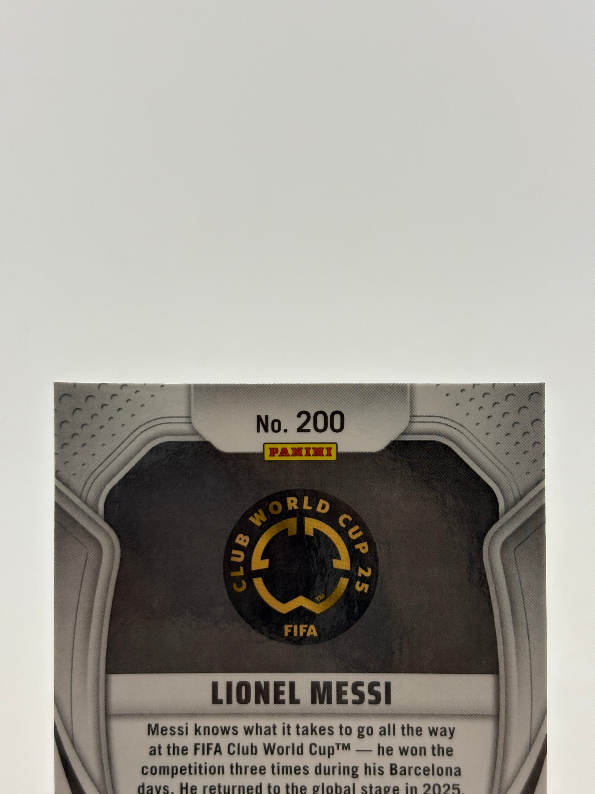 2025 Panini Prizm Fifa Club World Cup - Lionel Messi Blue Ice 104/175 #200 FRENLY BRICKS - Open 7 Days