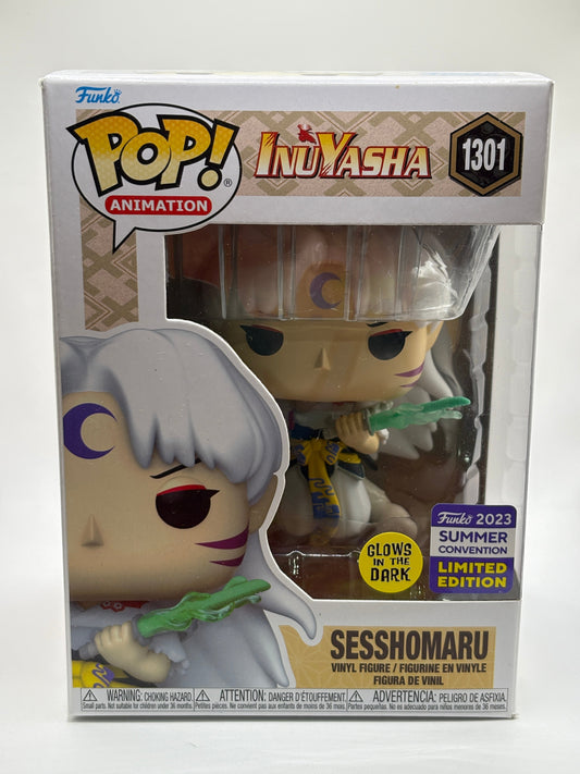 Funko POP! Animation InuYasha #1301 Sesshomaru Glow 2023 Summer FRENLY BRICKS - Open 7 Days