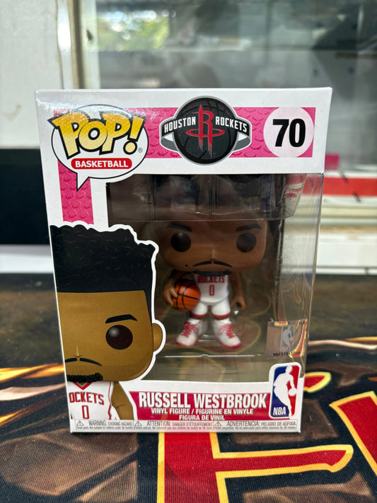Funko POP! Basketball: Houston Rockets - Russell Westbrook #70 FRENLY BRICKS - Open 7 Days
