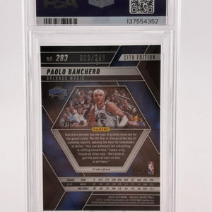 2024 Mosaic #283 Paolo Banchero /249 Orange City Edition PSA 9 FRENLY BRICKS - Open 7 Days