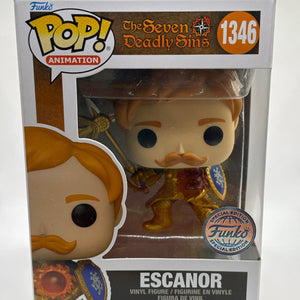 Funko POP! Animation The Seven Deadly Sins #1346 Escanor Special Edition FRENLY BRICKS - Open 7 Days