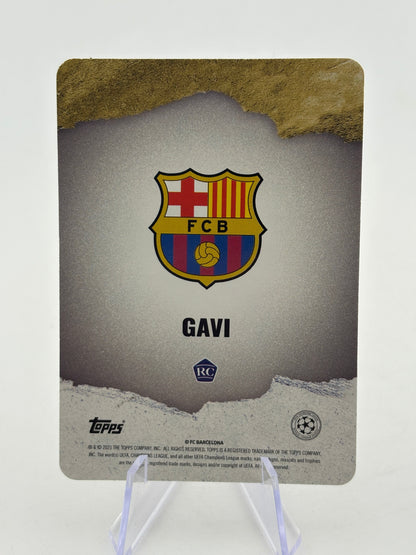 2021 Topps Barcelona x Tyson Beck - Gavi Future Stars Lenticular FRENLY BRICKS - Open 7 Days