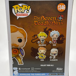 Funko POP! Animation The Seven Deadly Sins #1346 Escanor Special Edition FRENLY BRICKS - Open 7 Days