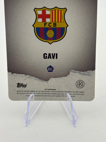 2021 Topps Barcelona x Tyson Beck - Gavi Future Stars Lenticular FRENLY BRICKS - Open 7 Days