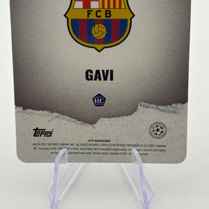 2021 Topps Barcelona x Tyson Beck - Gavi Future Stars Lenticular FRENLY BRICKS - Open 7 Days