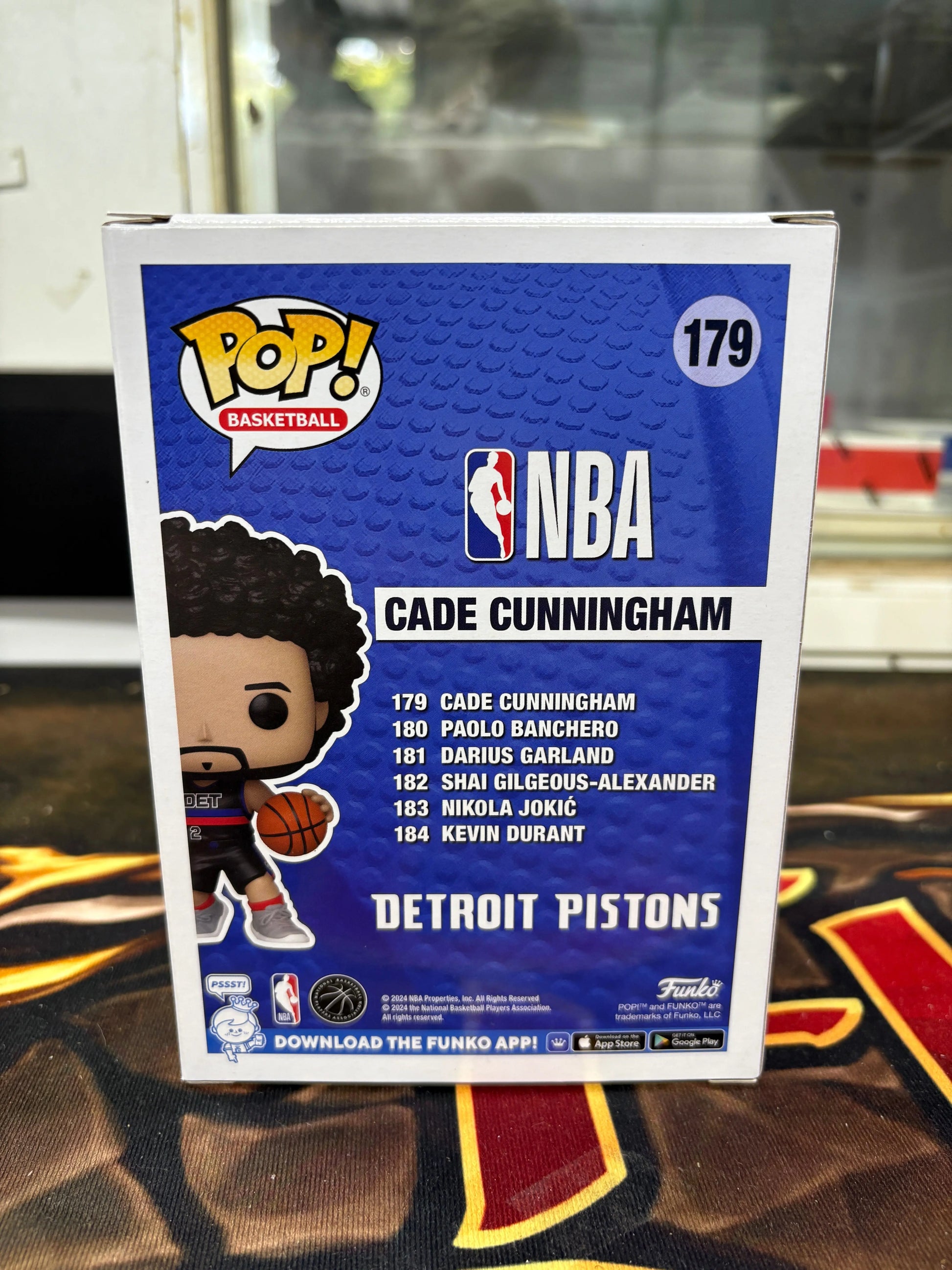 Funko POP! Basketball Detroit Pistons #179 Cade Cunningham FRENLY BRICKS - Open 7 Days