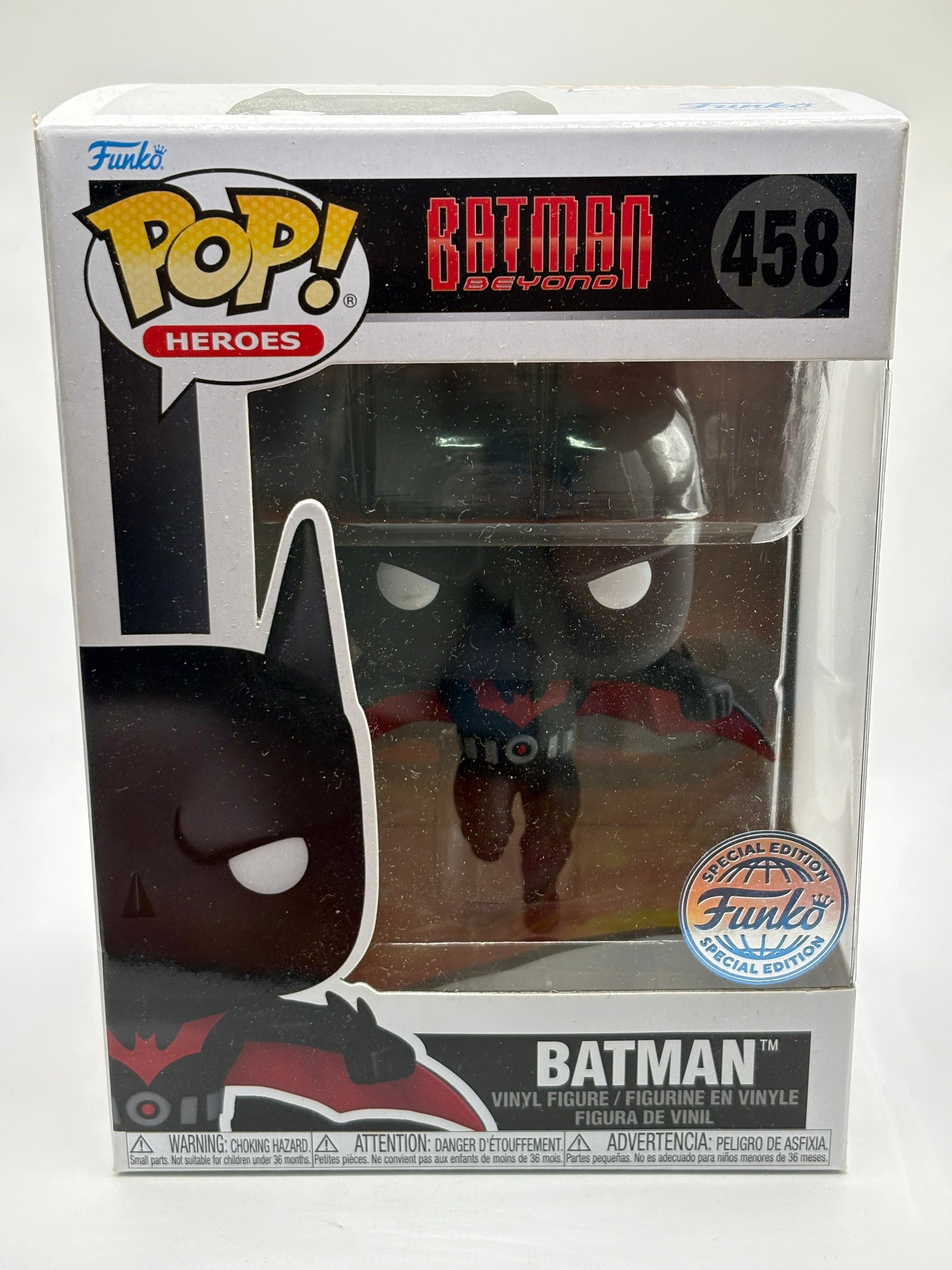 Funko POP! Heroes Batman Beyond #458 Batman Special Edition FRENLY BRICKS - Open 7 Days