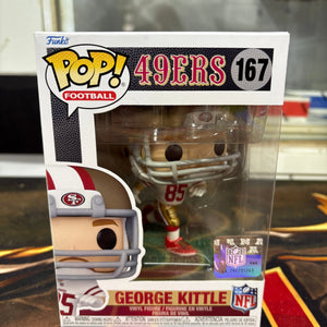 Funko POP! Football 49ers #167 George Kittle FRENLY BRICKS - Open 7 Days