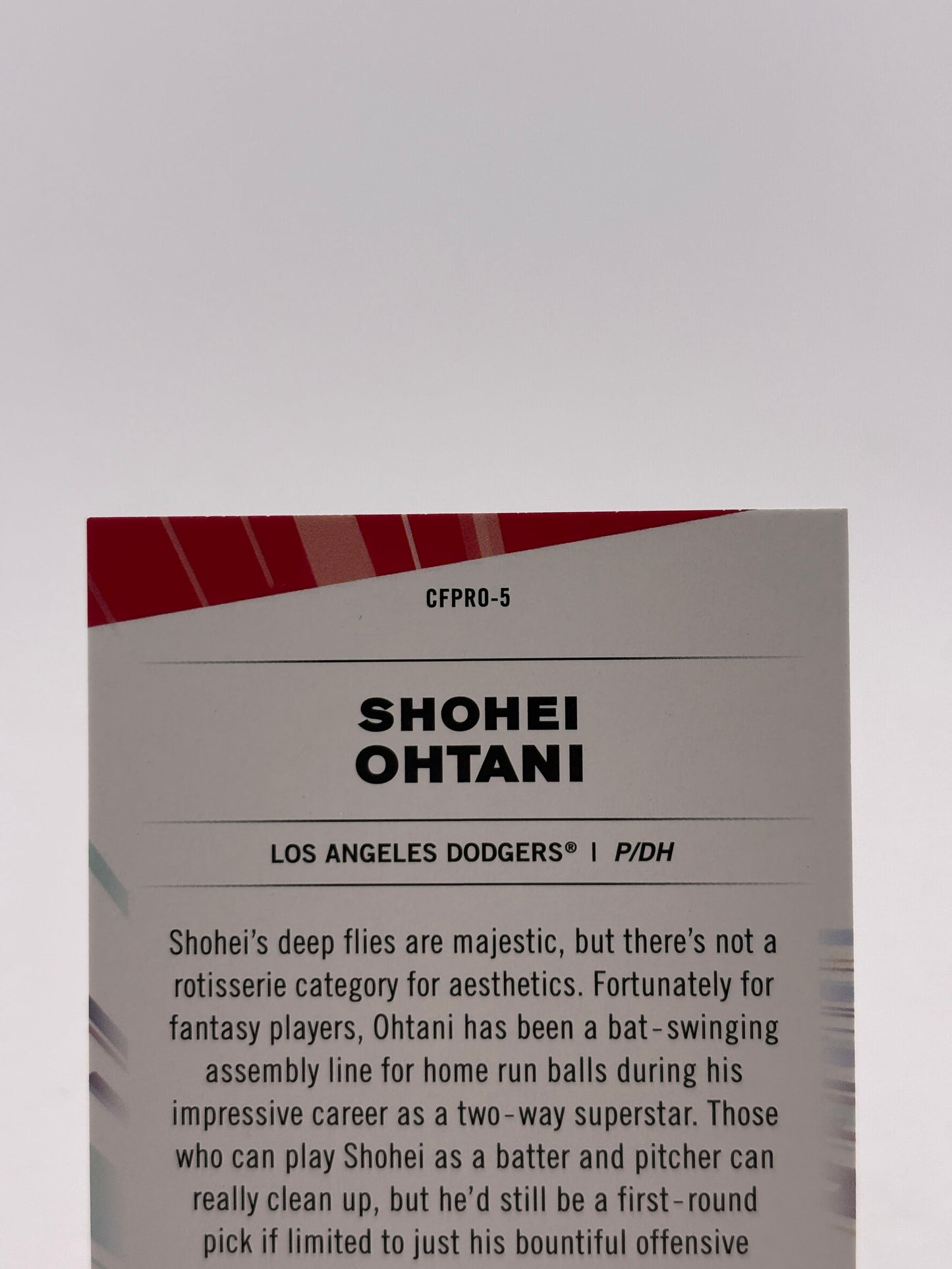 2024 Topps Stadium Club - #CFPRO-5 Shohei Ohtani Cheif Fantasy FRENLY BRICKS - Open 7 Days