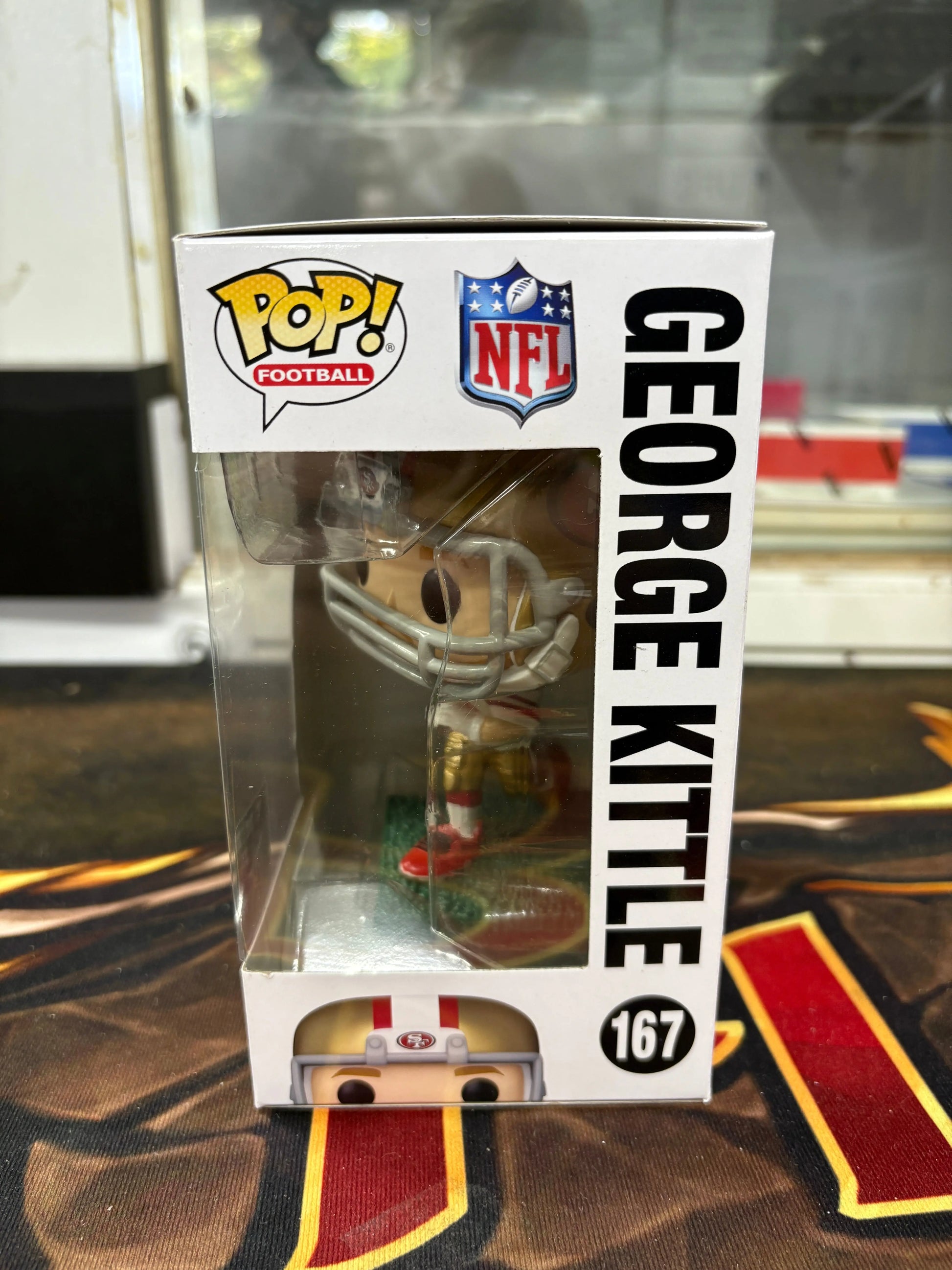 Funko POP! Football 49ers #167 George Kittle FRENLY BRICKS - Open 7 Days