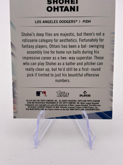 2024 Topps Stadium Club - #CFPRO-5 Shohei Ohtani Cheif Fantasy FRENLY BRICKS - Open 7 Days