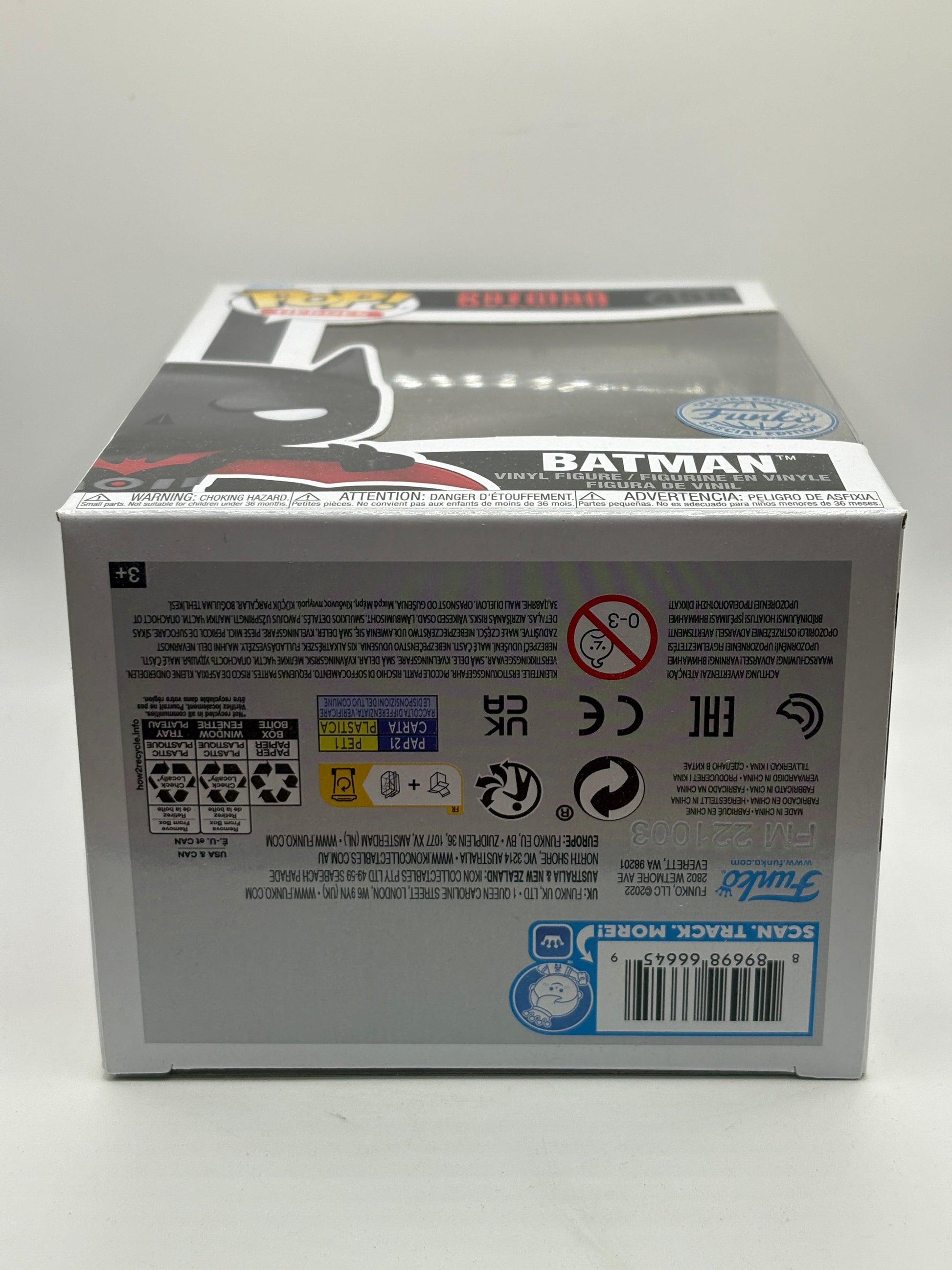 Funko POP! Heroes Batman Beyond #458 Batman Special Edition FRENLY BRICKS - Open 7 Days