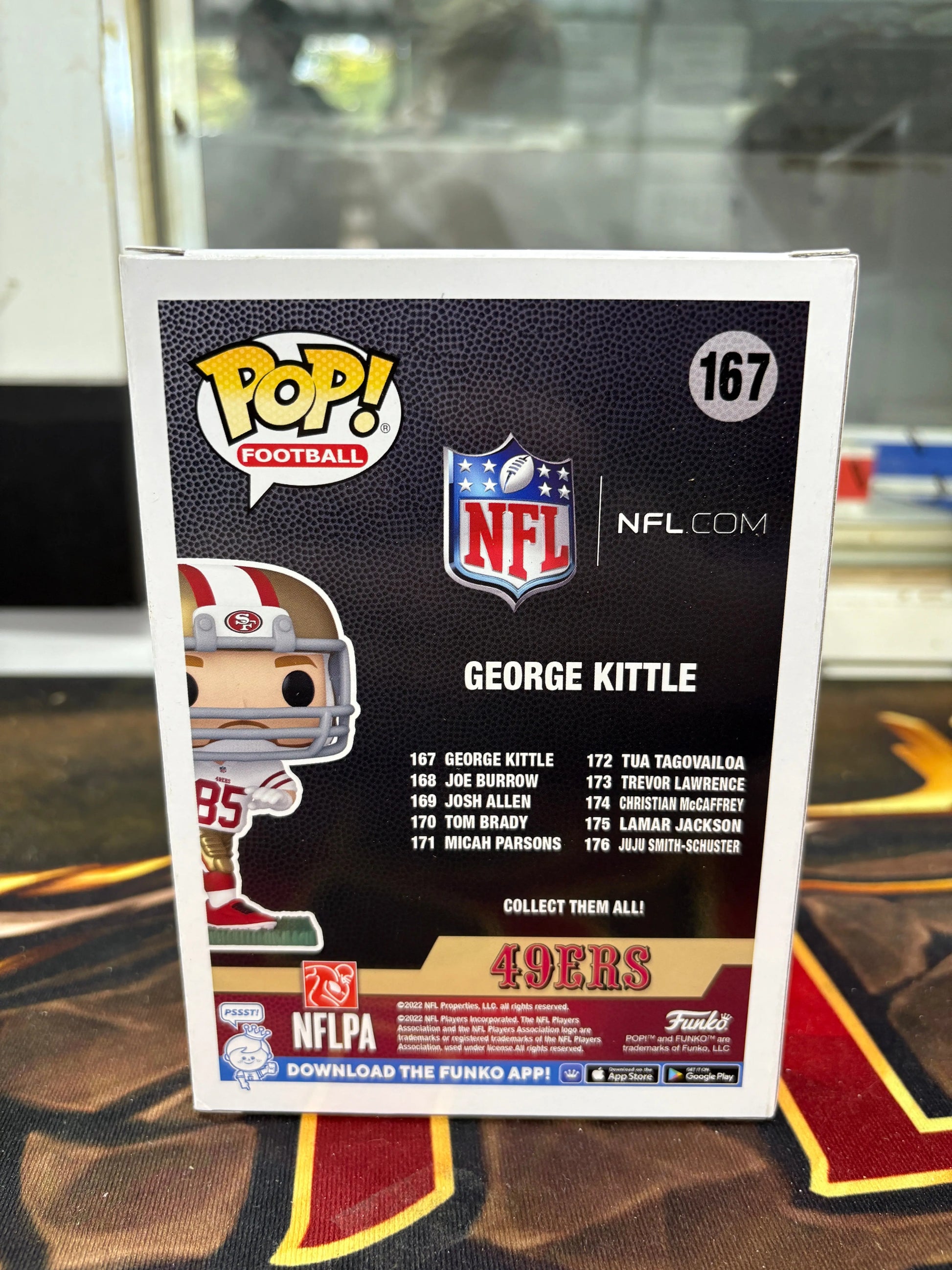 Funko POP! Football 49ers #167 George Kittle FRENLY BRICKS - Open 7 Days