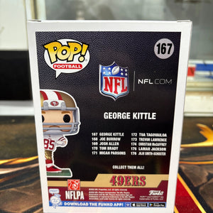 Funko POP! Football 49ers #167 George Kittle FRENLY BRICKS - Open 7 Days