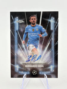 2025 Topps Chrome - Bernado Silva Auto #BLA-BE Black Lazer