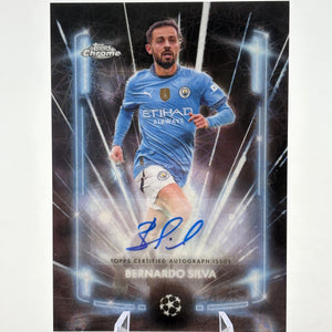 2025 Topps Chrome - Bernado Silva Auto #BLA-BE Black Lazer FRENLY BRICKS - Open 7 Days