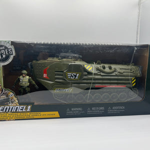 Toys R Us 2008  Chap Mei True Heroes 1:18 Sentinel 1 Mobile Squad Steel Badger FRENLY BRICKS - Open 7 Days