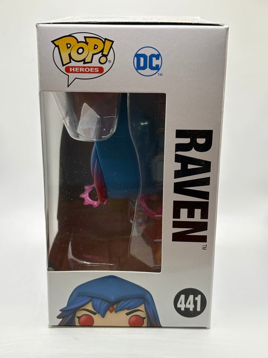 Funko POP! Heroes Justice League #441 Raven 2022 Winter Convention FRENLY BRICKS - Open 7 Days