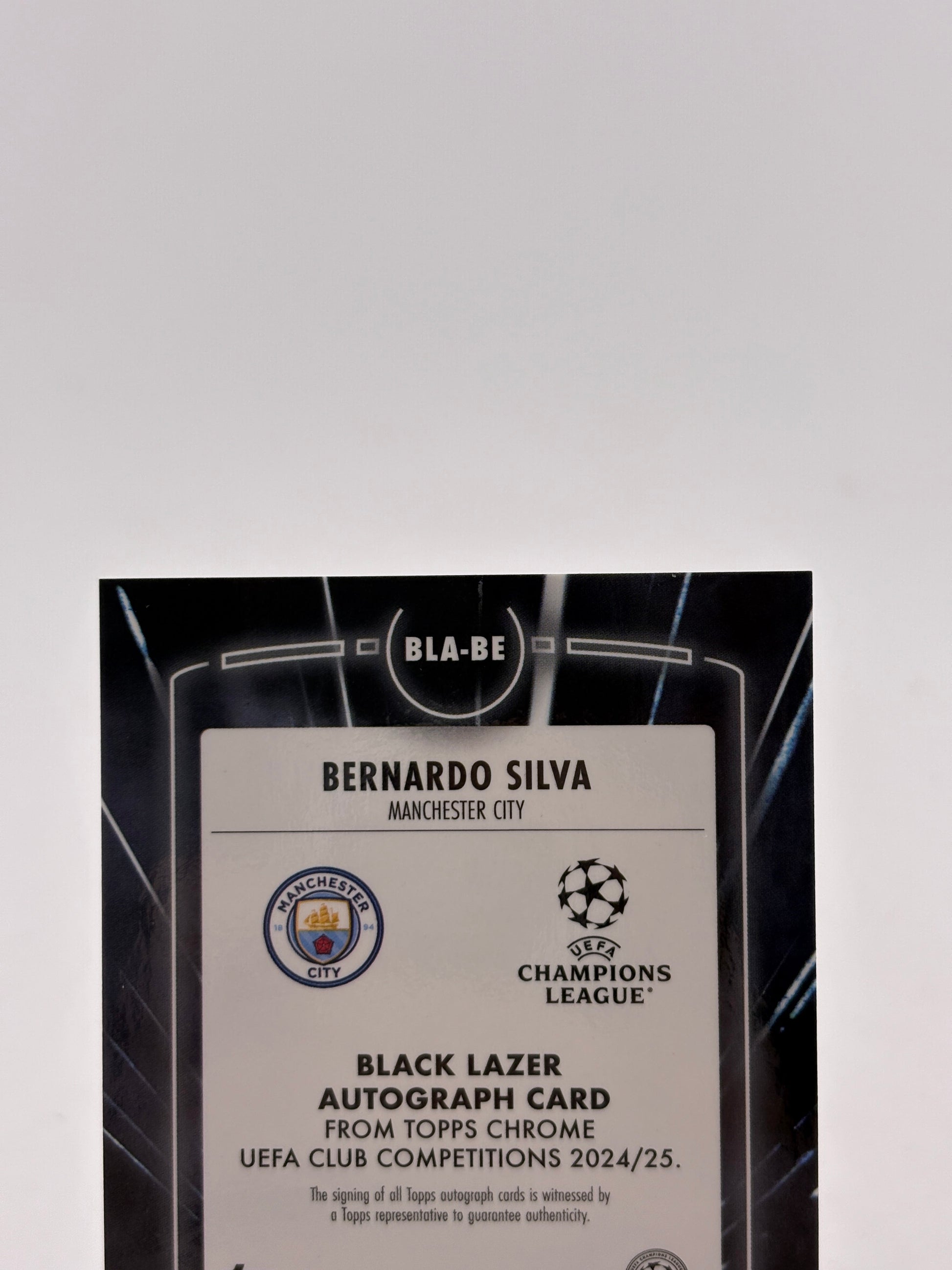 2025 Topps Chrome - Bernado Silva Auto #BLA-BE Black Lazer FRENLY BRICKS - Open 7 Days