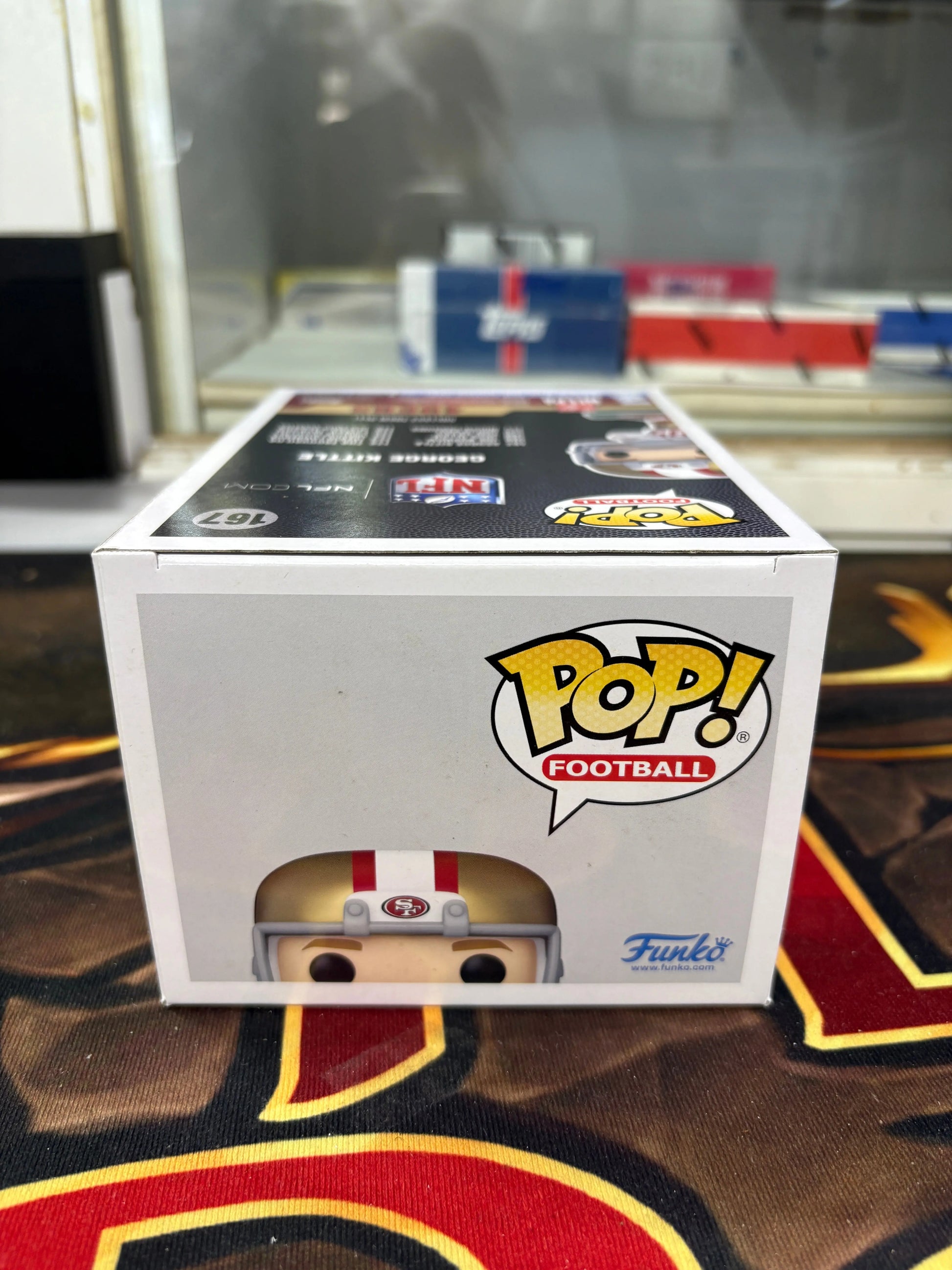 Funko POP! Football 49ers #167 George Kittle FRENLY BRICKS - Open 7 Days
