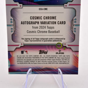 2024 Topps Cosmic Chrome Baseball - Curtis Mead Auto /25 Rookie Auto FRENLY BRICKS - Open 7 Days