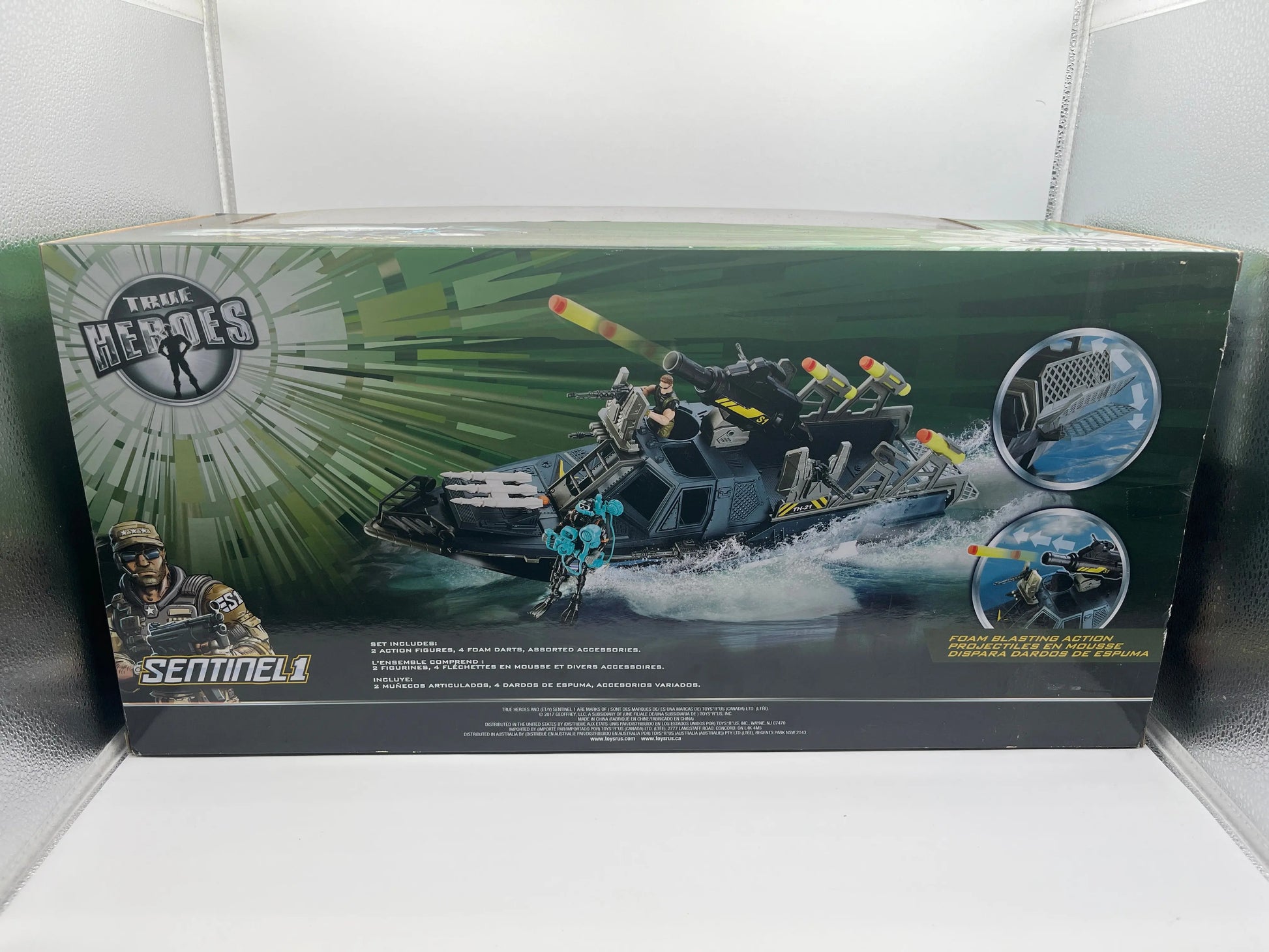 Toy's R Us Sentinel 1 True Heroes - Navy Seal Boat FRENLY BRICKS - Open 7 Days