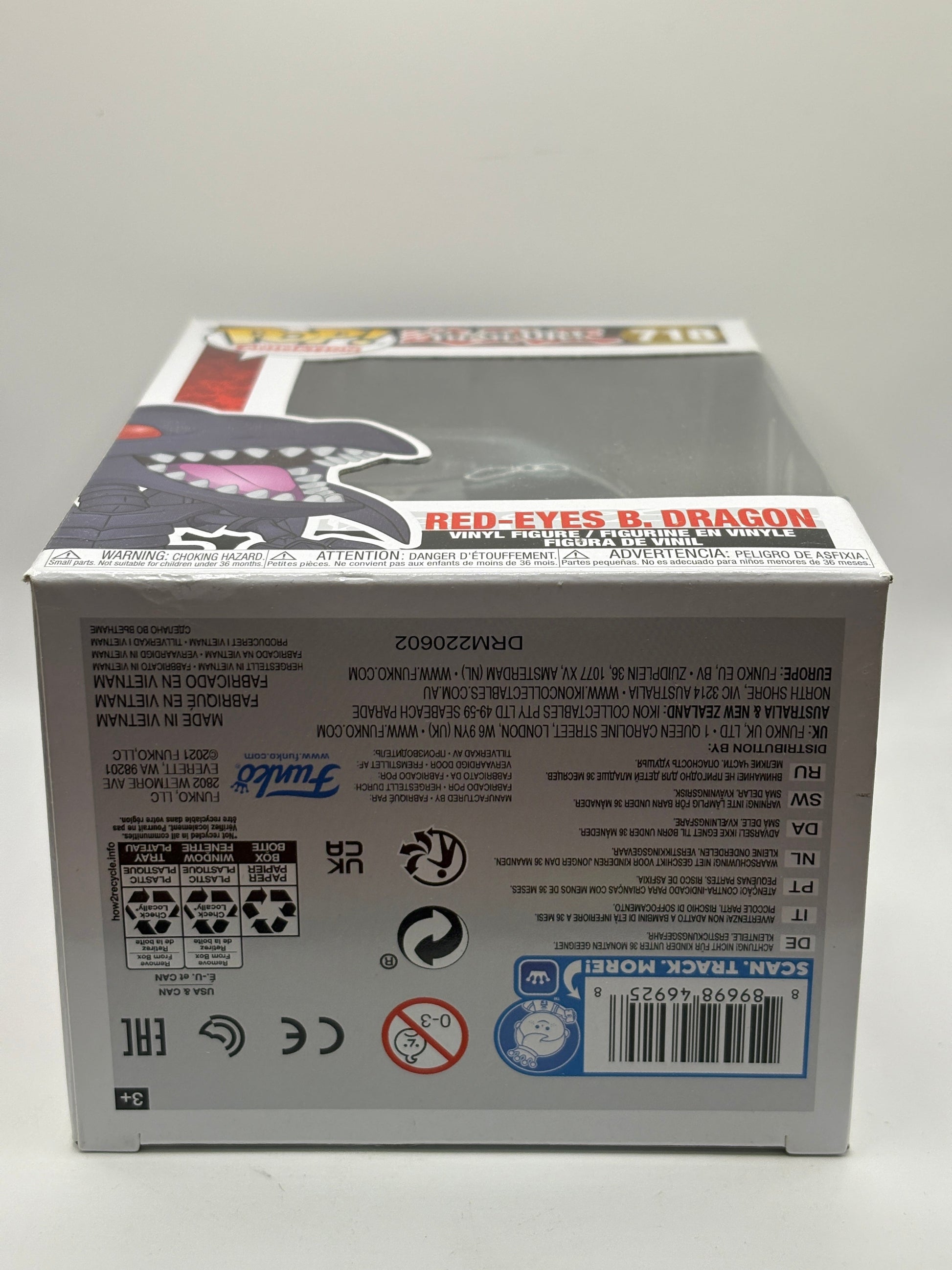 Funko POP! Animation Yu-Gi-Oh! #718 Red-eyes Black Dragon FRENLY BRICKS - Open 7 Days