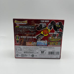 Genuine Takara Transformer Legend LG28 REWIND+NIGHTBEAT Titan Return Headmaster FRENLY BRICKS - Open 7 Days