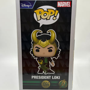 Funko POP! Marvel Loki #1066 President Loki 2022 Winter Convention FRENLY BRICKS - Open 7 Days