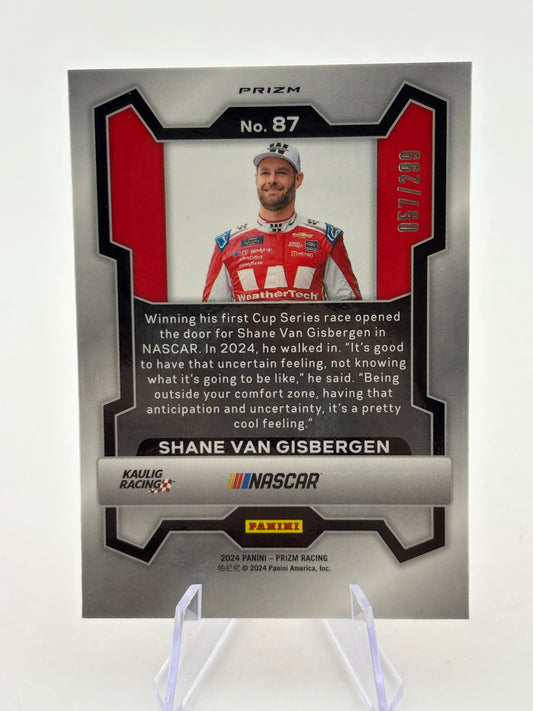 2024 Panini Prizm Racing - Shane Van Gisbergen Red /299 FRENLY BRICKS - Open 7 Days