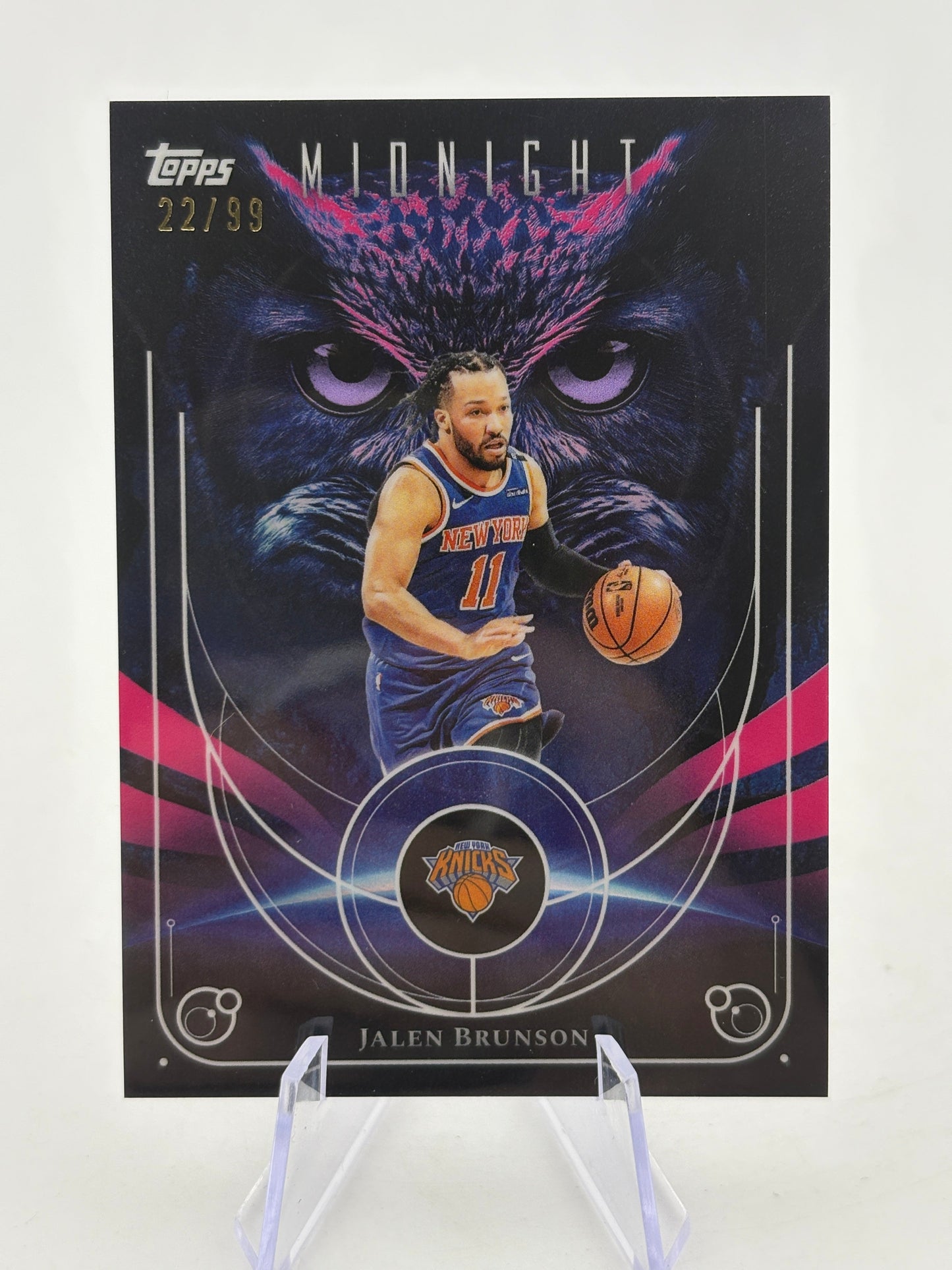 2024-25 Topps Midnight - Jalen Brunson #10 22/99 FRENLY BRICKS - Open 7 Days