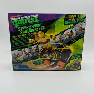 Teenage Mutant Ninja Turtles - Sewer Spinnin' Skateboard & Stunt Ramp FRENLY BRICKS - Open 7 Days