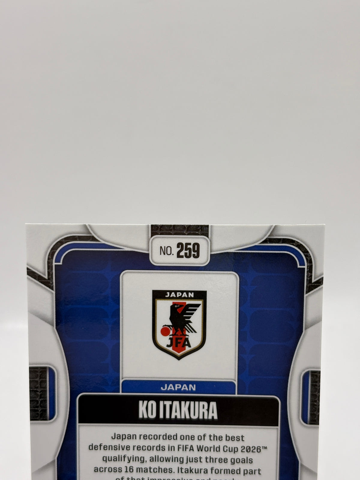 2026 Panini Fifa World Cup - #259 Ko Itakura Choice Giraffe, photo 3 image 3