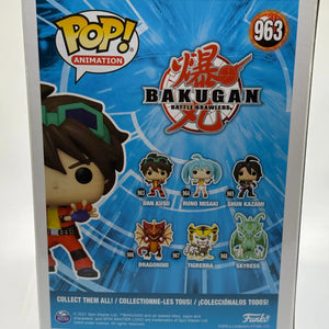 Funko POP! Animation Bakugan Battle Brawlers #963 Dan Kuso FRENLY BRICKS - Open 7 Days