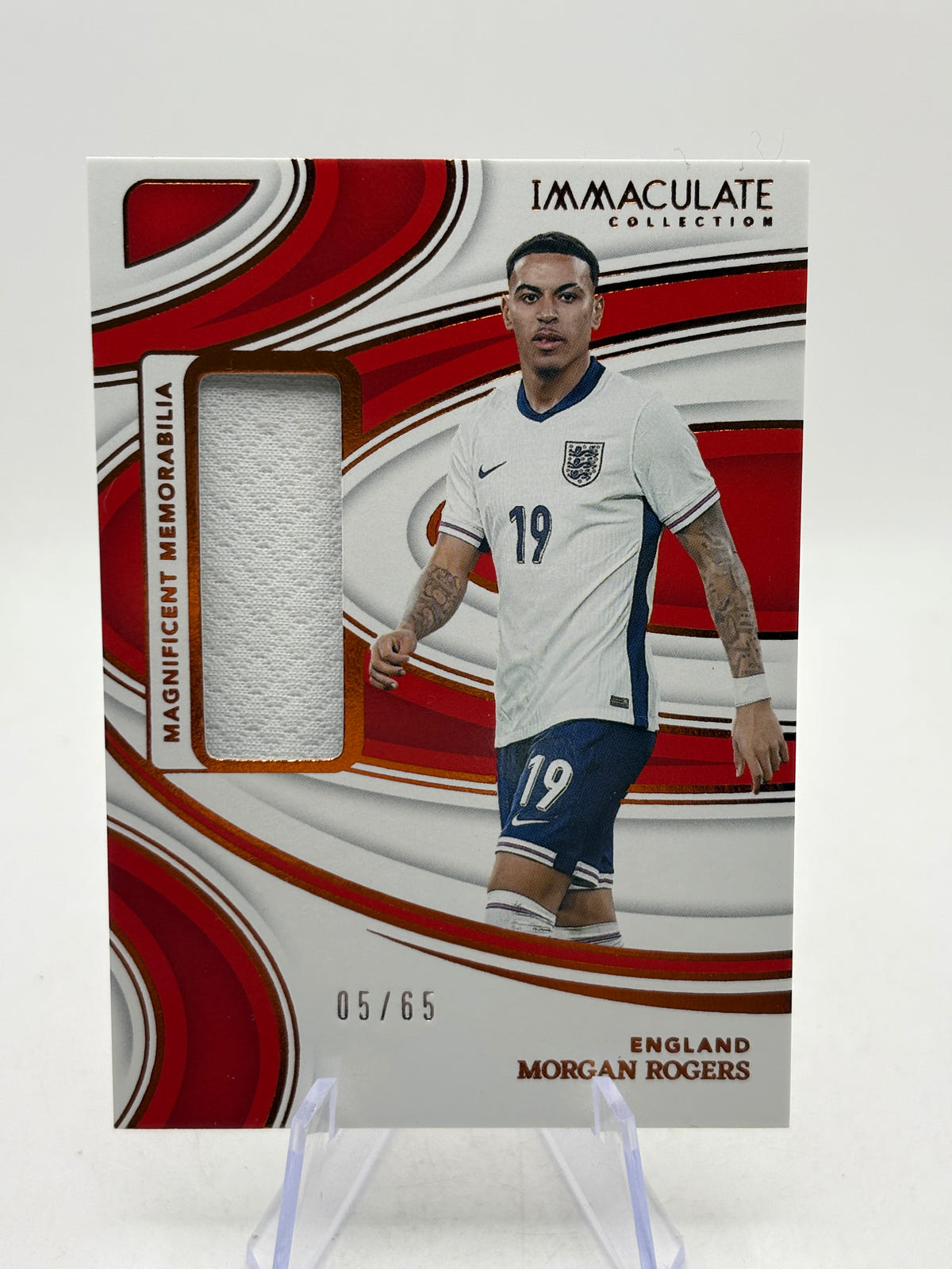 2024-25 Panini Immaculate - ME-MRO Morgan Rogers 05/65 Patch image 1