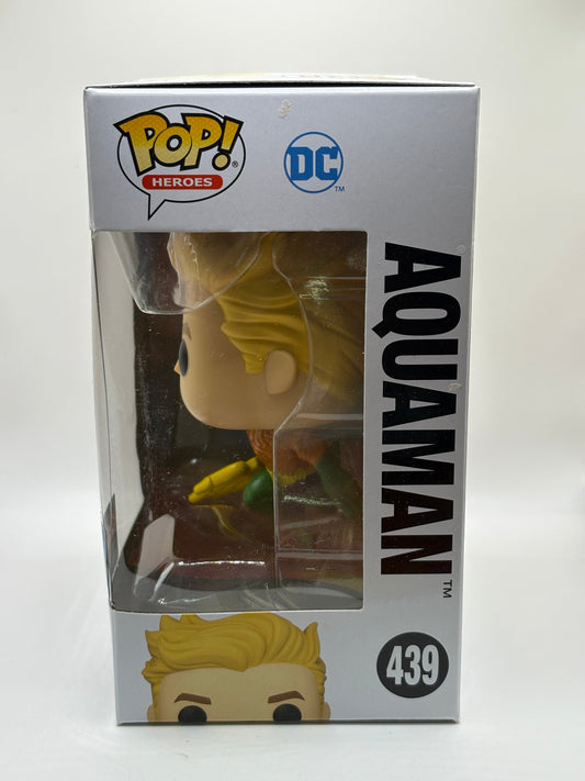 Funko POP! Heroes Aquaman #439 Aquaman 2022 Fall Con FRENLY BRICKS - Open 7 Days