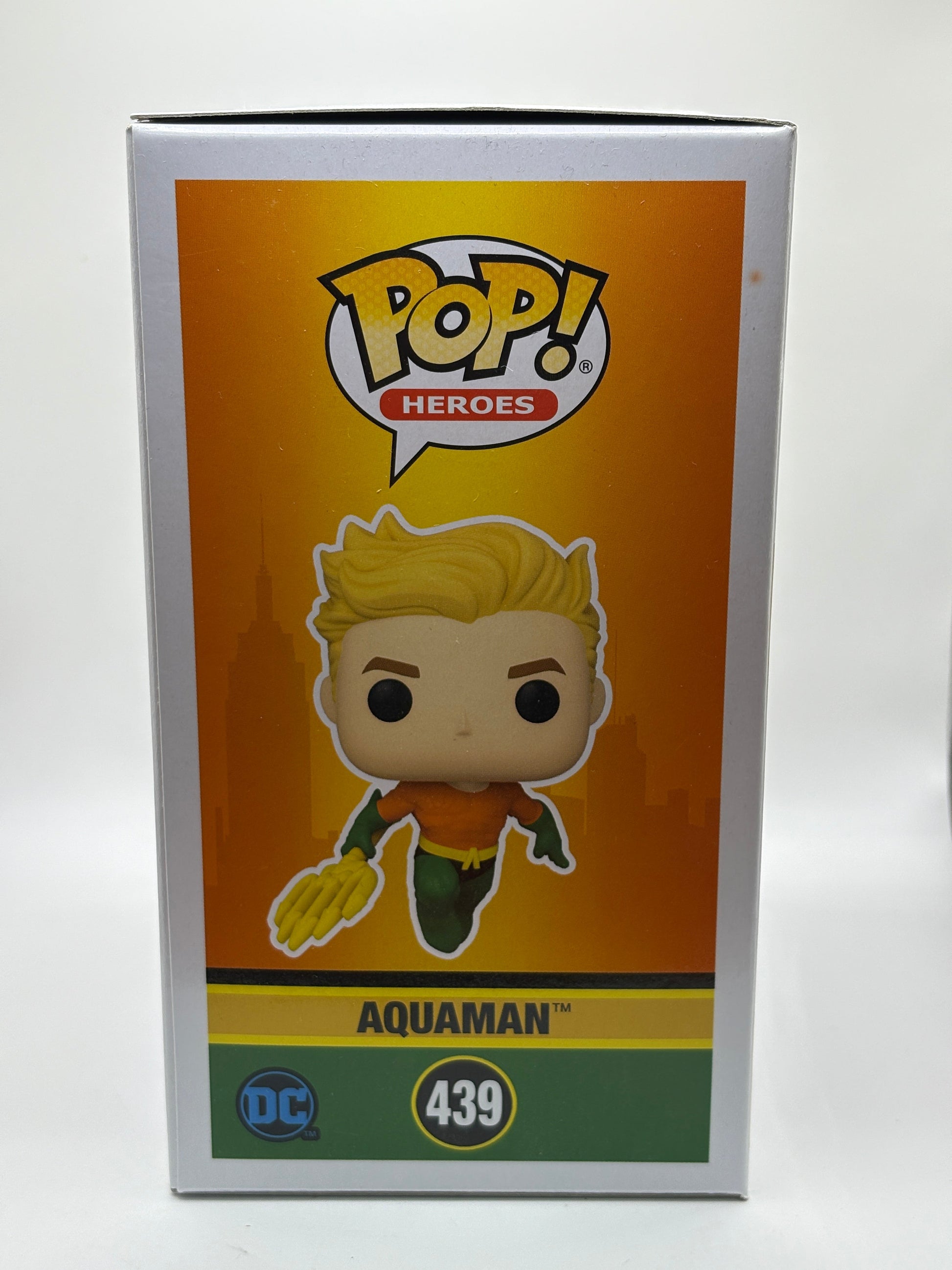 Funko POP! Heroes Aquaman #439 Aquaman 2022 Fall Con FRENLY BRICKS - Open 7 Days