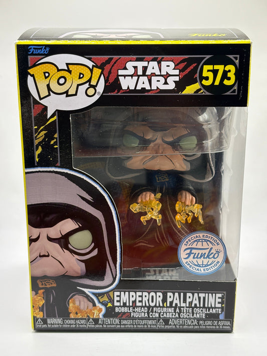 Funko POP! Star Wars #573 Emperor Palpatine Special Edition FRENLY BRICKS - Open 7 Days