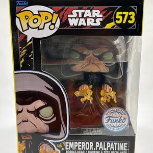 Funko POP! Star Wars #573 Emperor Palpatine Special Edition FRENLY BRICKS - Open 7 Days