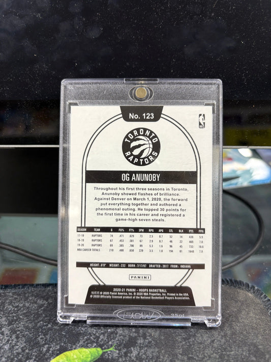 NBA Hoops 21 OG Anunoby 10/15 Red Explosion FRENLY BRICKS - Open 7 Days