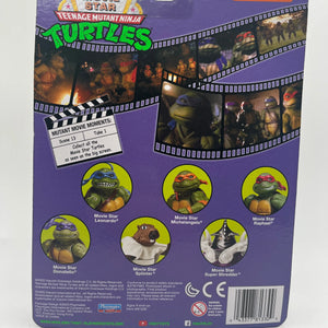 2020 Mikey Teenage Mutant Ninja Turtles Retro Movie Star Action Figure TMNT FRENLY BRICKS - Open 7 Days