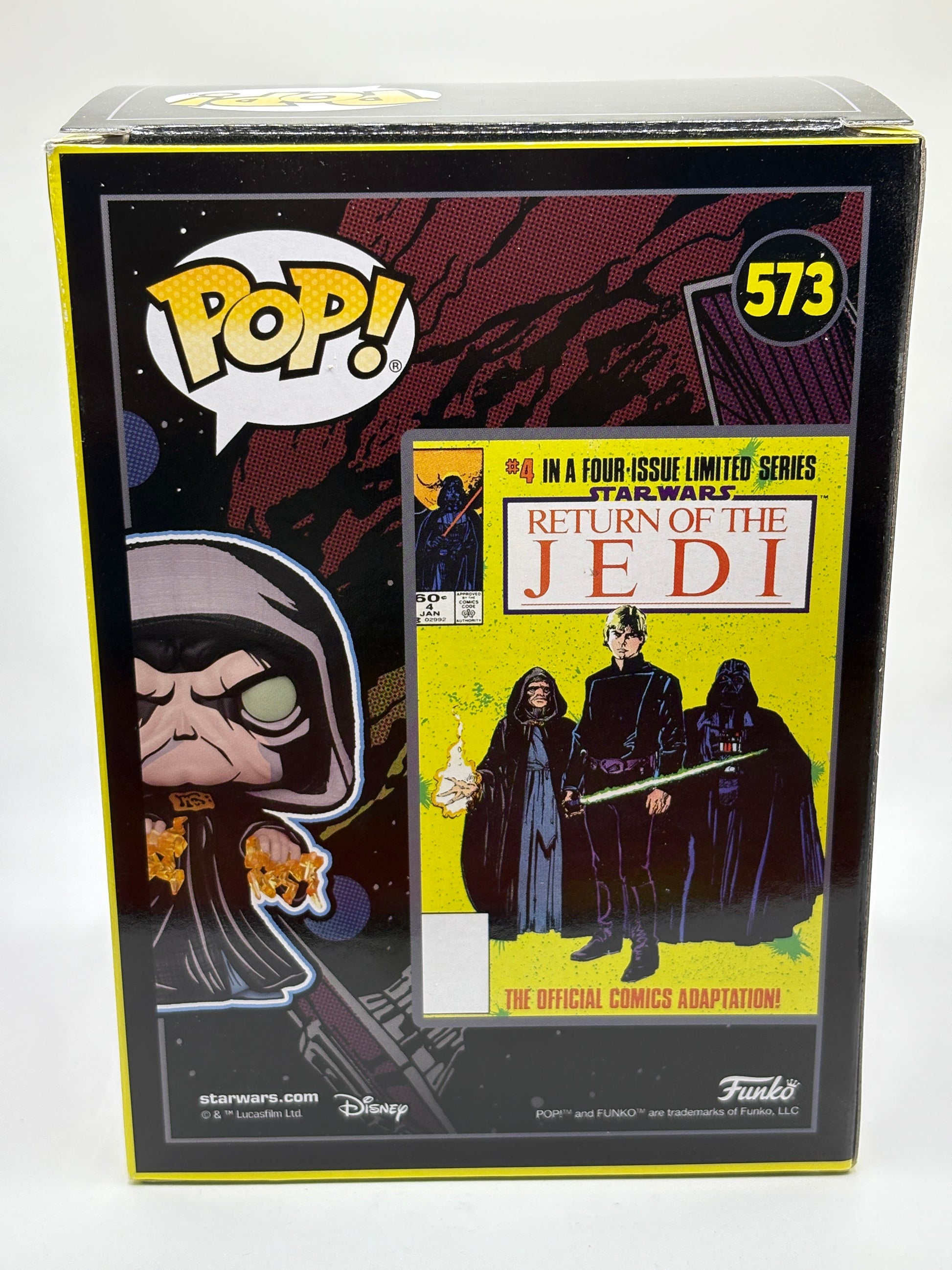 Funko POP! Star Wars #573 Emperor Palpatine Special Edition FRENLY BRICKS - Open 7 Days
