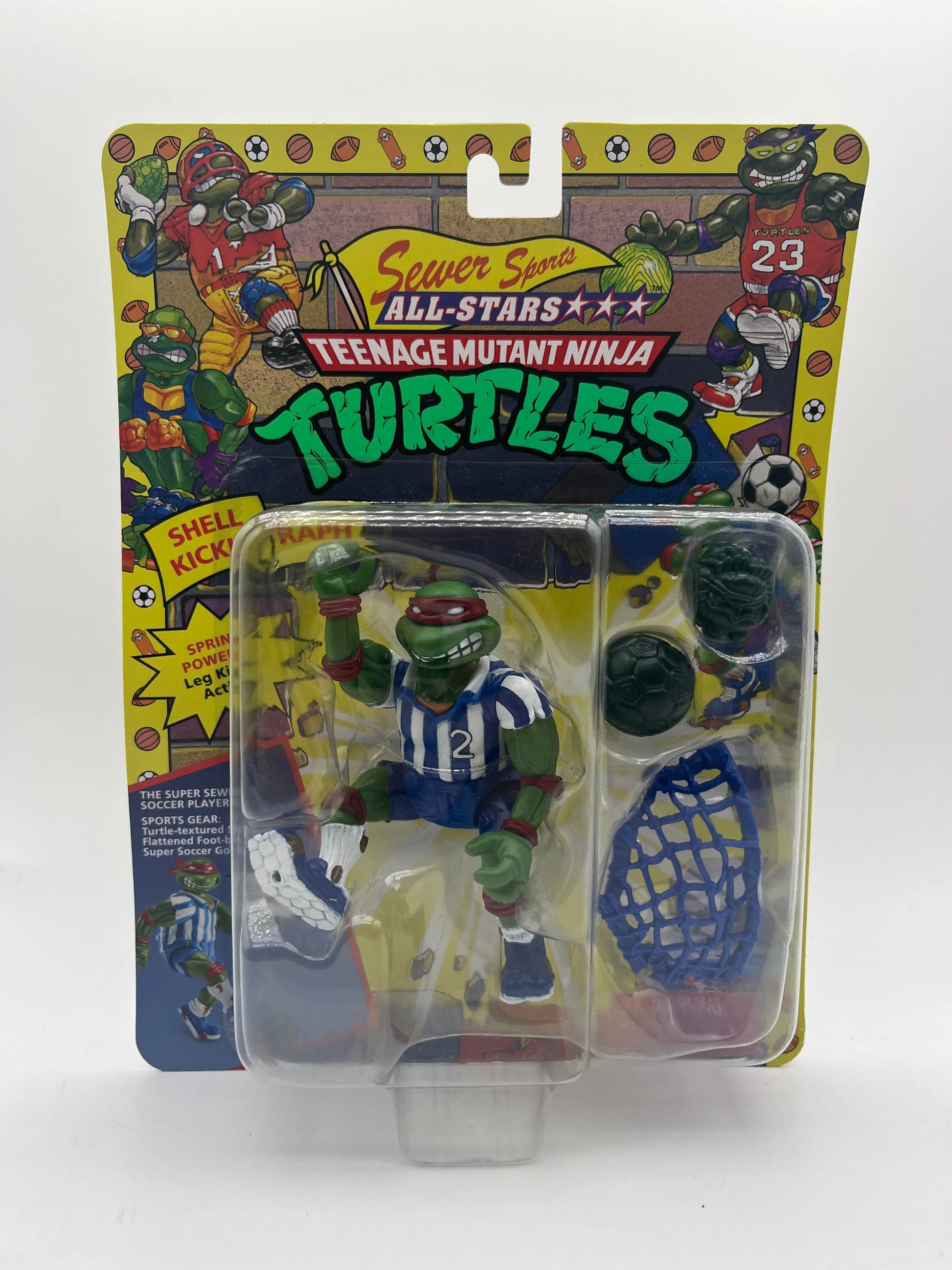 Teenage Mutant Ninja Turtles Sewer Sports All-Stars Shell Kickin Raph Figure FRENLY BRICKS - Open 7 Days