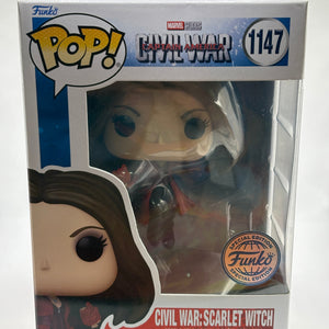 Funko POP! Marvel Captain America Civil War #1147 Civil War: Scarlet Witch Special Edition FRENLY BRICKS - Open 7 Days