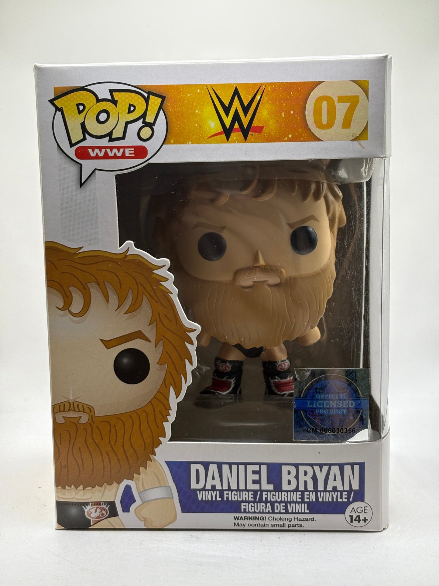 Funko POP! WWE #07 Daniel Bryan Vinyl Figure FRENLY BRICKS - Open 7 Days