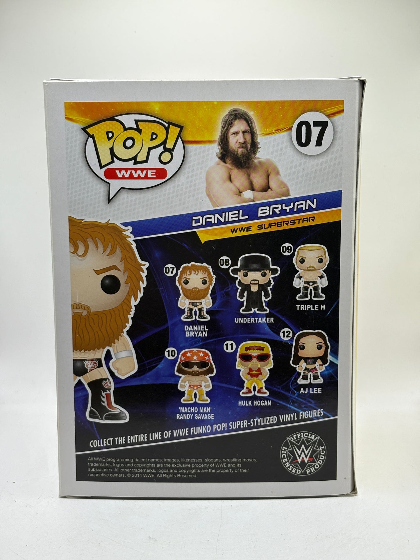 Funko POP! WWE #07 Daniel Bryan Vinyl Figure FRENLY BRICKS - Open 7 Days