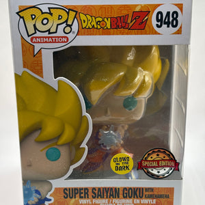 Funko POP! Animation Dragon Ball Z #948 Super Saiyan Goku with Kamehameha SE FRENLY BRICKS - Open 7 Days