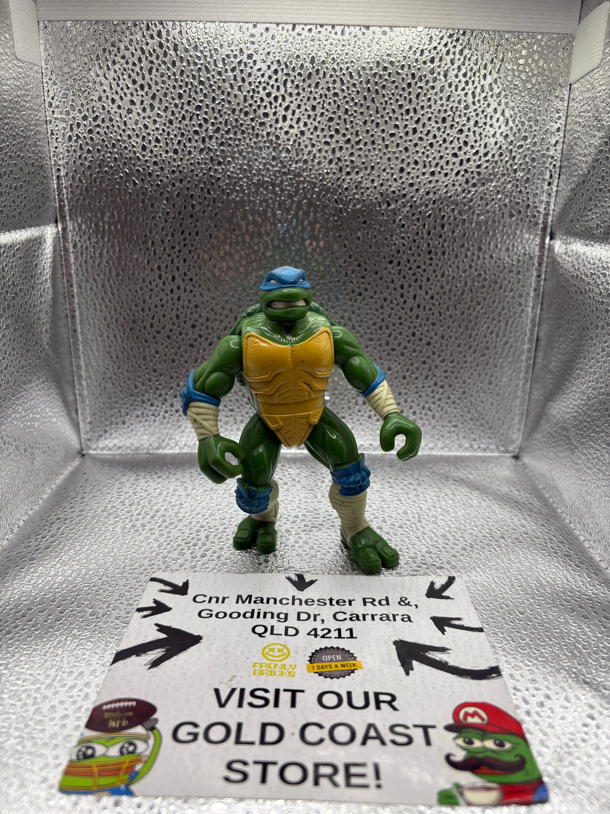 1997 TMNT Teenage Mutant Ninja Turtles A New Mutation Leonardo FRENLY BRICKS - Open 7 Days