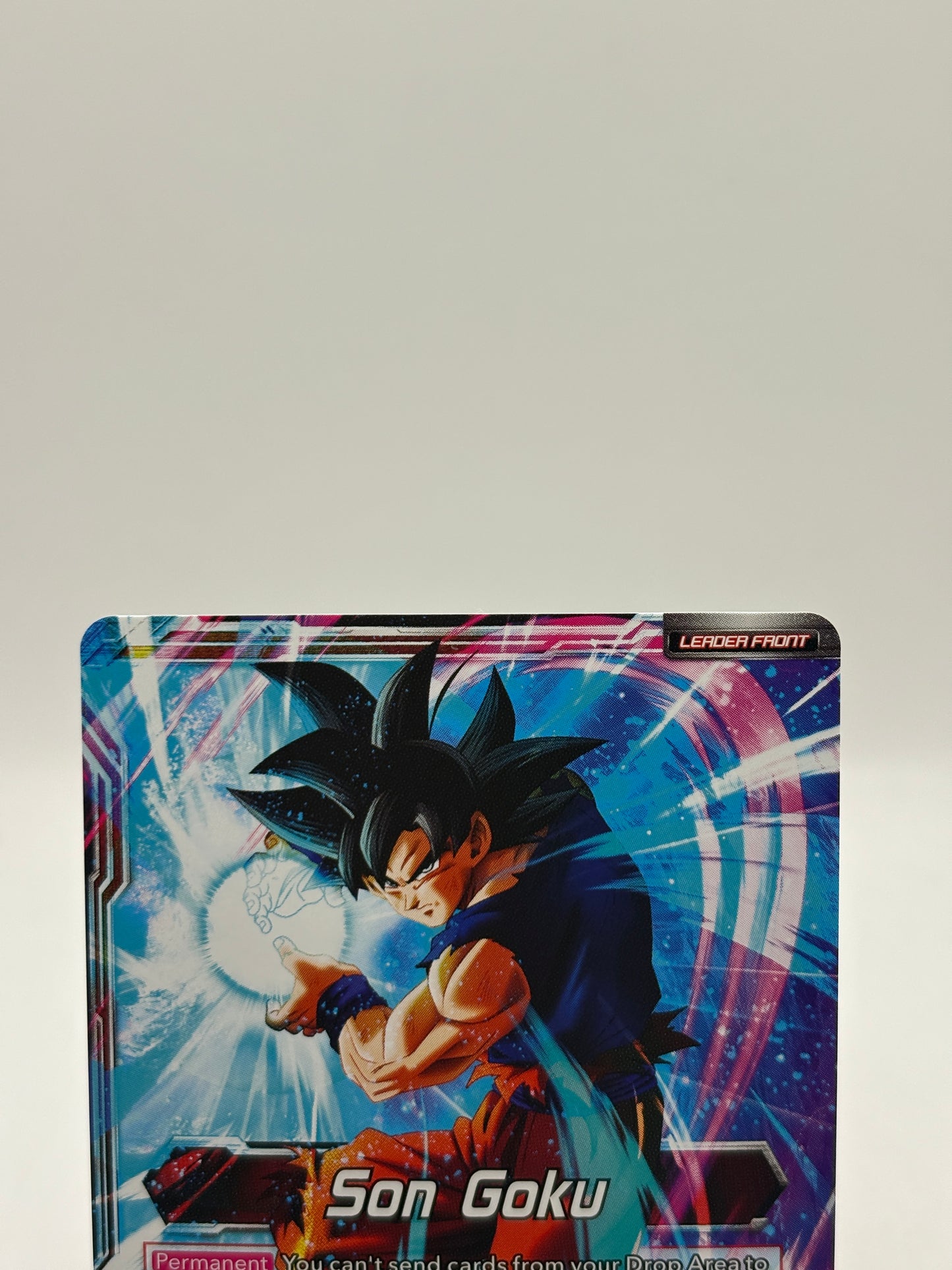Dragon Ball Super Masters - Son Goku, Supreme Warrior BT16-001 SLR Leader NM