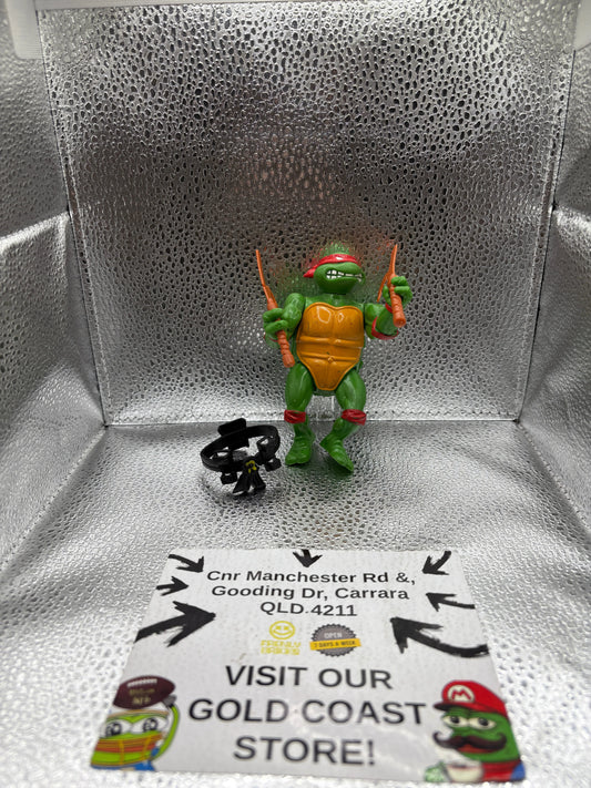 1988 TMNT Raphael Playmates Ninja Turtle FRENLY BRICKS - Open 7 Days